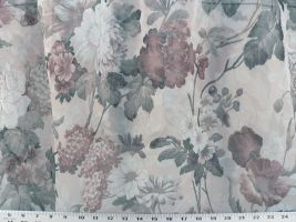 60" Voile - Lyndore / Plum Fabric
